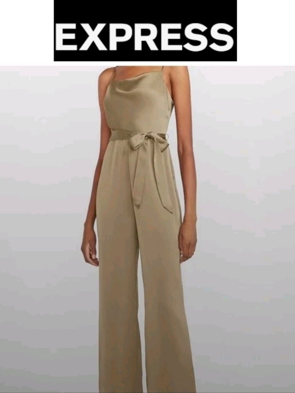 Express Gold Jumpsuit